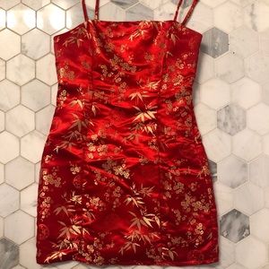 Spaghetti strap dress